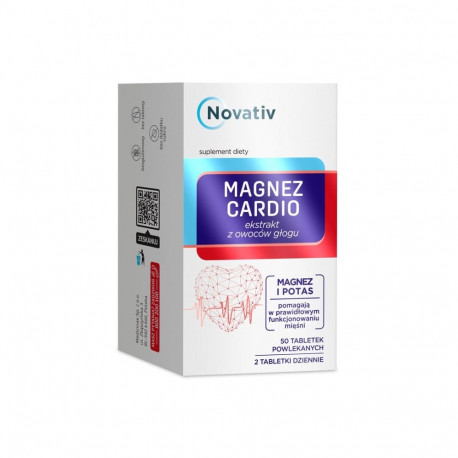 Dietary Supplement - Novativ Magnesium Cardio 50 Tablets
