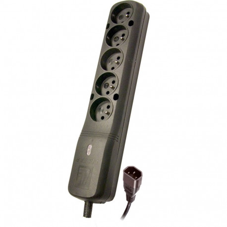 Power Extension - LESTAR LZ-530 1.5M 5 AC Outlets Indoor Black