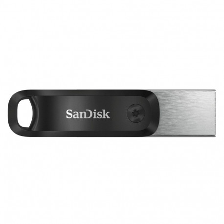 USB Flash Drive - SanDisk iXpand 64GB USB Type-A/Lightning Black/Silver