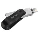 USB Flash Drive - SanDisk iXpand 64GB USB Type-A/Lightning Black/Silver