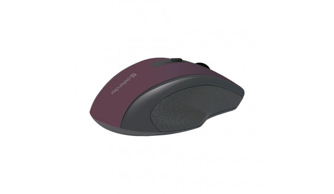 Computer Mouse - MOUSE DEFENDER ACCURA MM-665 RF 1600dpi 5B Maroon