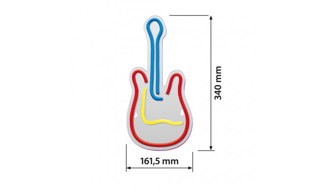 LED Light - Actis Neon Guitar Multicolour