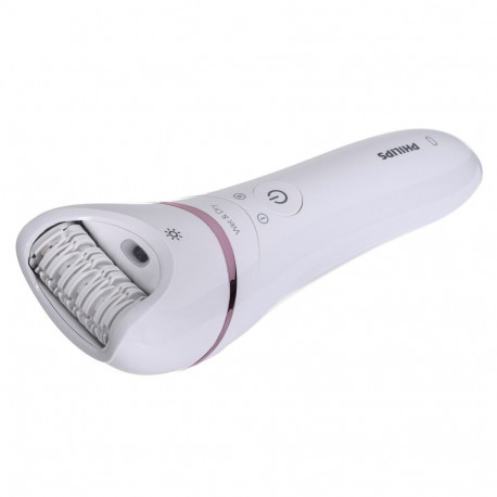 Epilator - Philips Epilator Series 8000 BRE740/10 Wet & Dry, White
