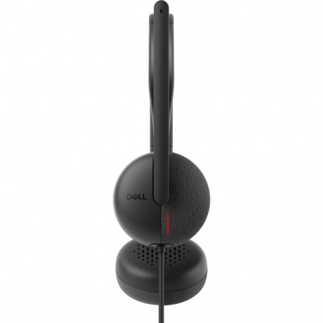 Headphones - DELL HE324 Binaural Black DELL HE324 Cushion/Ring Set - Comfortable Support, Black