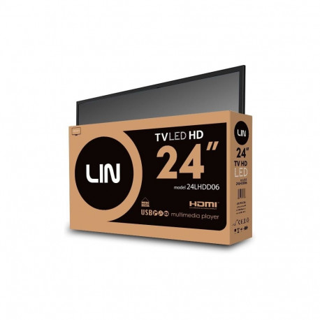 Smart TV - LIN 24LHDD06 HD Ready 24" 1366x768 Black