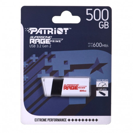 USB Drive - Patriot Rage Prime, Black