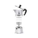 Stovetop Coffee Maker - Bialetti Moka Express 0.3l Aluminium Black