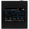 Power Supply - Aerocool Lux 650w 20+4 Pin Atx, Black