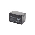 Battery - Gembird BAT-12V12AH Sealed Lead Acid 12V 12Ah Black Gembird BAT-12V12AH Sealed Lead Acid U