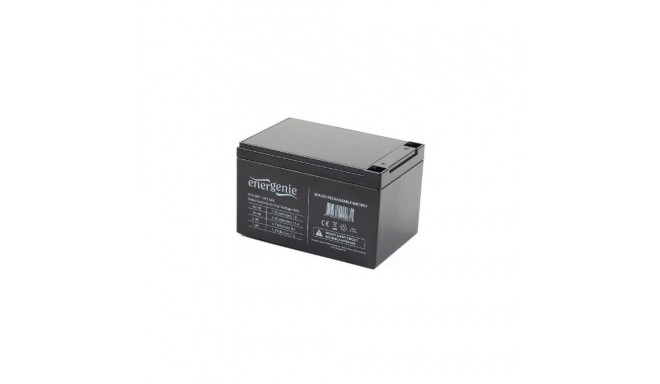 Battery - Gembird BAT-12V12AH Sealed Lead Acid 12V 12Ah Black Gembird BAT-12V12AH Sealed Lead Acid U