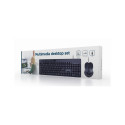 Computer Accessories - Gembird Kbs-um-04 Keyboard With Mouse Black