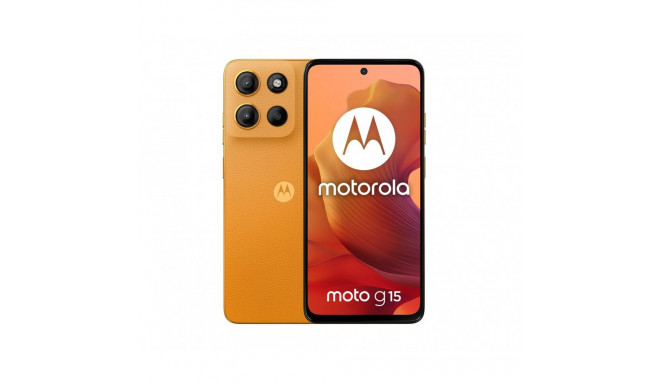 Mobile Phone - Motorola Moto G15, 6.72" Dual SIM, 8GB RAM, 128GB, 5200mAh, Orange