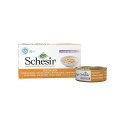 Wet Cat Food - Schesir Chicken Fillets with Pumpkin in Broth 300g