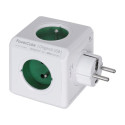 Power Extension Cord - Allocacoc PowerCube 4 AC Outlets USB Blue Allocacoc PowerCube Original USB Ty