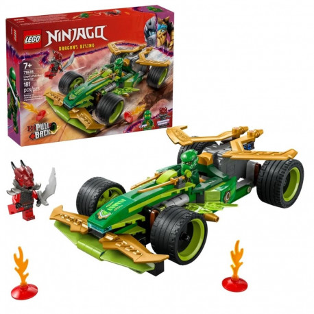 Toy Set - LEGO NINJAGO 71828 Lloyd's Pull-Back Race Car 181 pcs 2 minifigures
