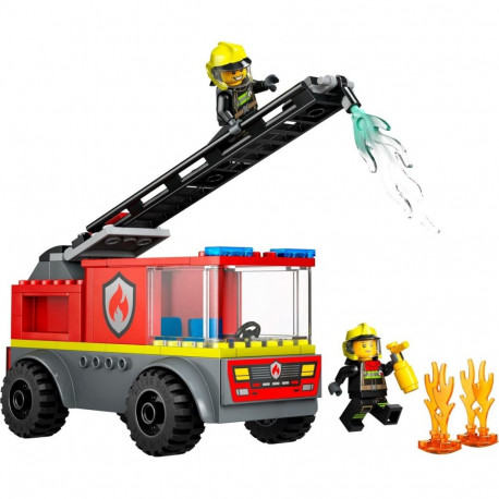 Building Blocks - LEGO CITY 60463 Fire Engine with Ladder 82 Pieces
