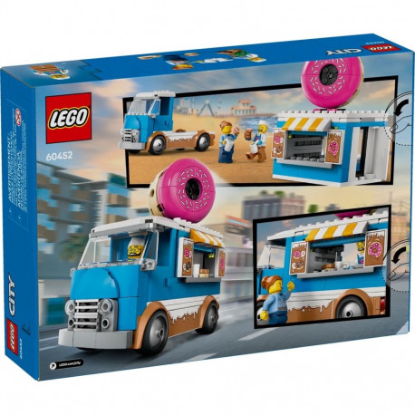 Toy - LEGO City Doughnut Truck 60452 LEGO CITY 60452 Doughnut Truck with Colorful Accessories