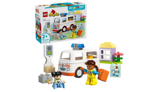Construction Set - LEGO DUPLO Town 10447 Building Set with Vehicles and Figures