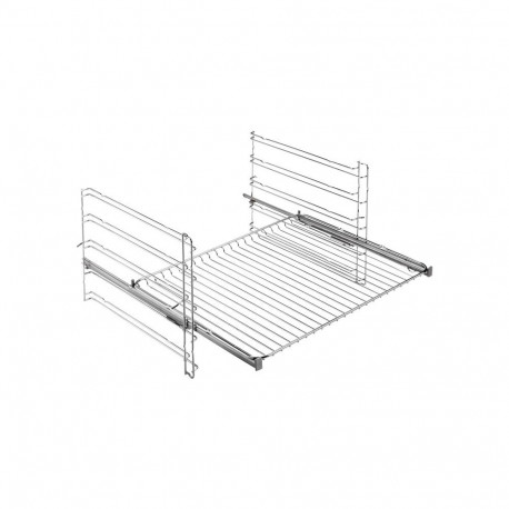 Oven Accessory - AEG TR1LFV Telescopic Rail Silver AEG TR1LFV Silver Oven Rail Accessory