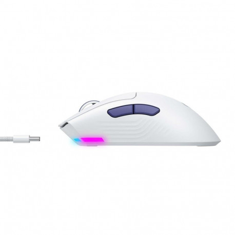 Gaming Mouse - Havit MS966WB Wireless, 7 Buttons, 10m Range, 500mAh Battery, White