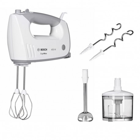 Hand Mixer - Bosch Mfq36480 450w Gray/white
