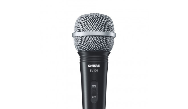 Dynamic Microphone - Shure SV100 Cardioid Black