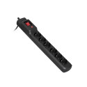Power Strip - Activejet 6gn 5m Black