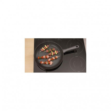 Frying Pan Set - Tefal Daily Cook G7132S55 24/28 cm Non-Stick Black/Stainless Steel