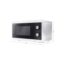 Microwave Oven - Sharp Yc-mg01e-w 20l 800w Black/white