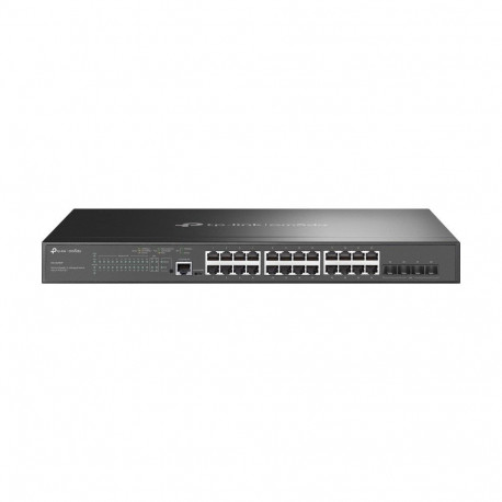 Network Switch - TP-Link Omada 28-Port L2+ Managed PoE+ Black