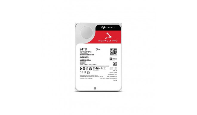 HDD - Seagate IronWolf Pro 24TB 7200RPM 512MB SATA III