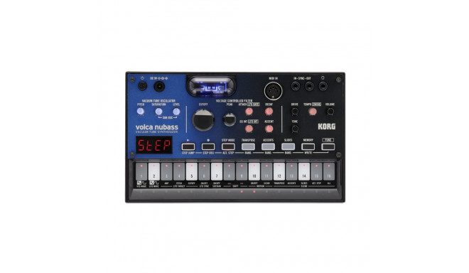 Audio Equipment - Korg Volca Nubass - Bass Synthesizer with Tube Distortion