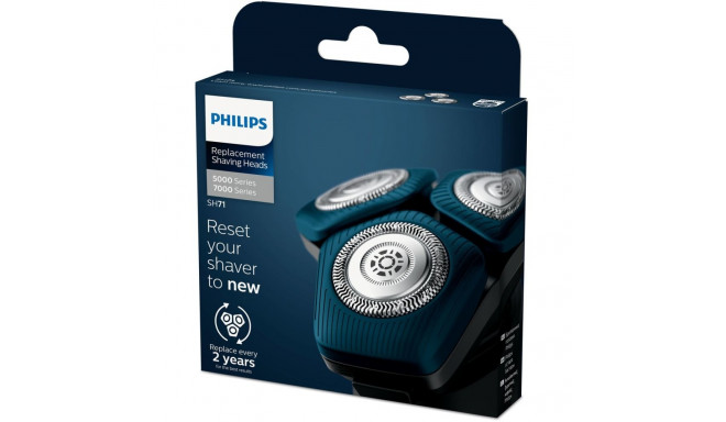 Shaving Head - Philips SH71/50 3 Heads Silver