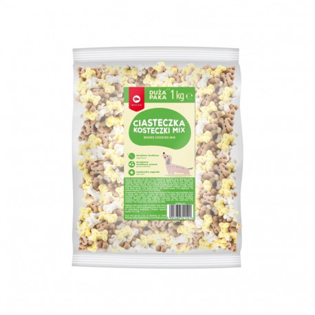 Dog Treat - MACED Bones Cookies Vanilla Mix 1kg