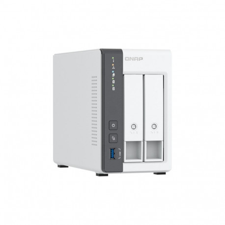 Network Attached Storage - QNAP TS-216G Cortex-A55 4GB RAM 2-Bay White