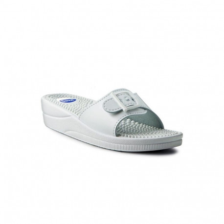 Women's Slippers - Scholl New Massage White Size 37