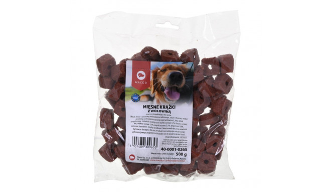 Dog Treats - MACED Meat Discs With Beef, 500g