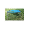 Animal Playpen - KERBL 8-Sided Rabbit Playpen, 57 x 56 cm, Metallic