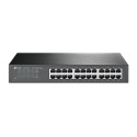 Switch - TP-Link 24-Port Gigabit Desktop/Rackmount Grey TP-Link 24-Port Gigabit Network Switch Deskt