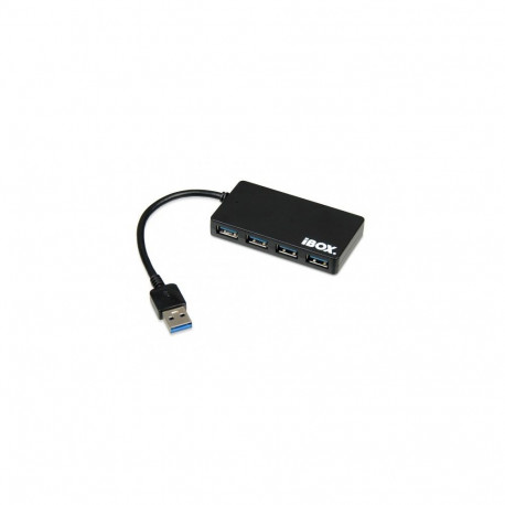 USB Hub - Ibox Iuh3f56 5000 Mbit/s Black