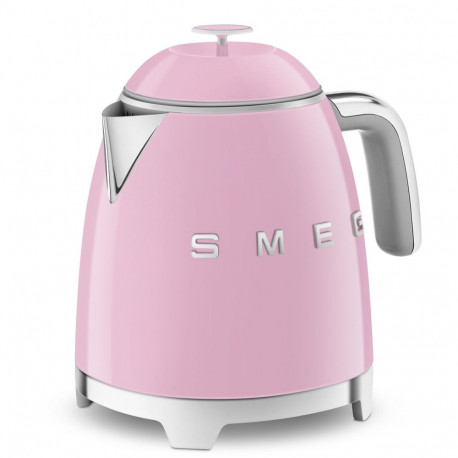 Electric Kettle - SMEG KLF05PKEU 0.8L 1400W 360° Base Automatic Shut-Off Pink
