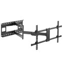 TV Mount - Techly ICA-PLB 490 80" Adjustable Black