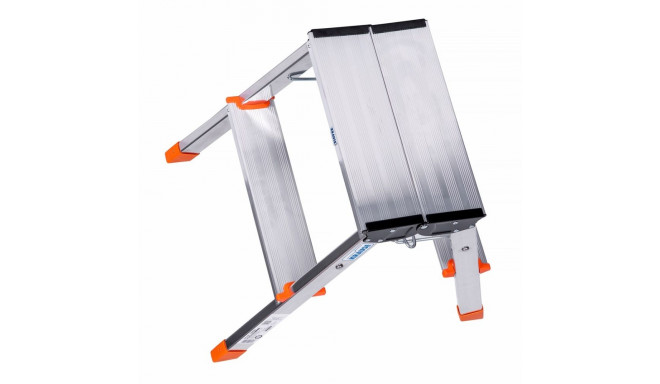 Step Stool - Krause Folding Treppy Silver