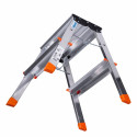Step Stool - Krause Folding Treppy Silver