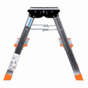 Step Stool - Krause Folding Treppy Silver
