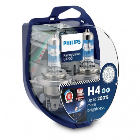 Headlight Bulb - Philips H4 Pack Of 2 Headlight Bulb