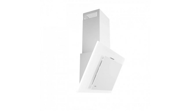 Chimney Hood - Okap AKPO WK-4 NERO 2.0 White Okap AKPO WK-4 NERO 2.0 50 BIAŁY T300 Linear LED Actuat