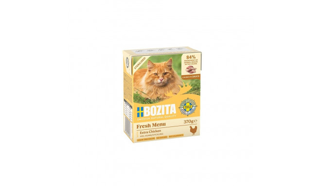 Cat Food - BOZITA Fresh Menu Sterilised Extra Chicken Wet 370g