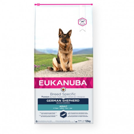 Dry Dog Food - Eukanuba German Shepherd 12 KG