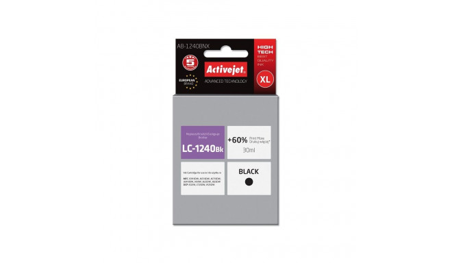 Ink Cartridge - Activejet Ab-1240bnx 30ml Black